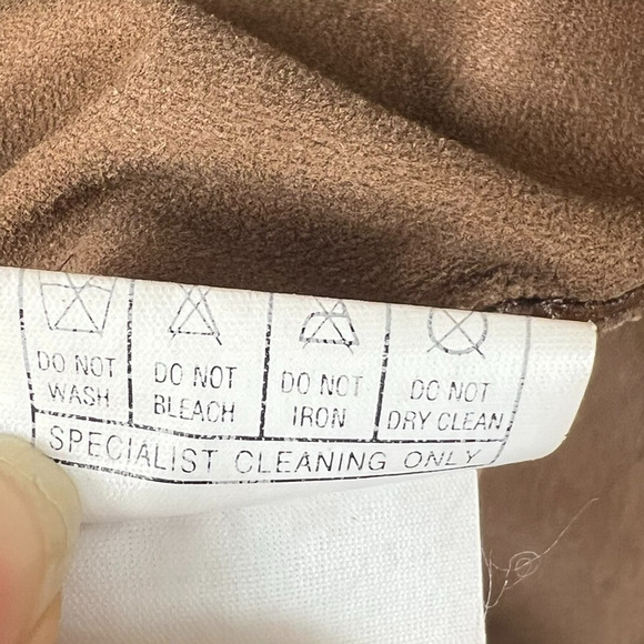 Del Mare 1911 Men's Size 48 Brown Long 100% Leather Coat Made in Italy - Picture 15 of 15